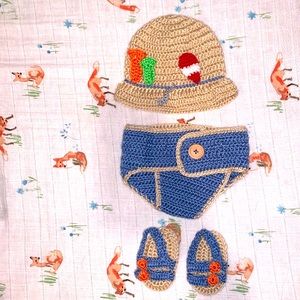 Infant Gone Fishing diaper cover